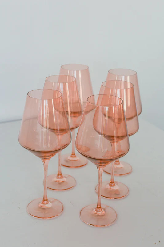 Blush S/6 Stemmed Wine