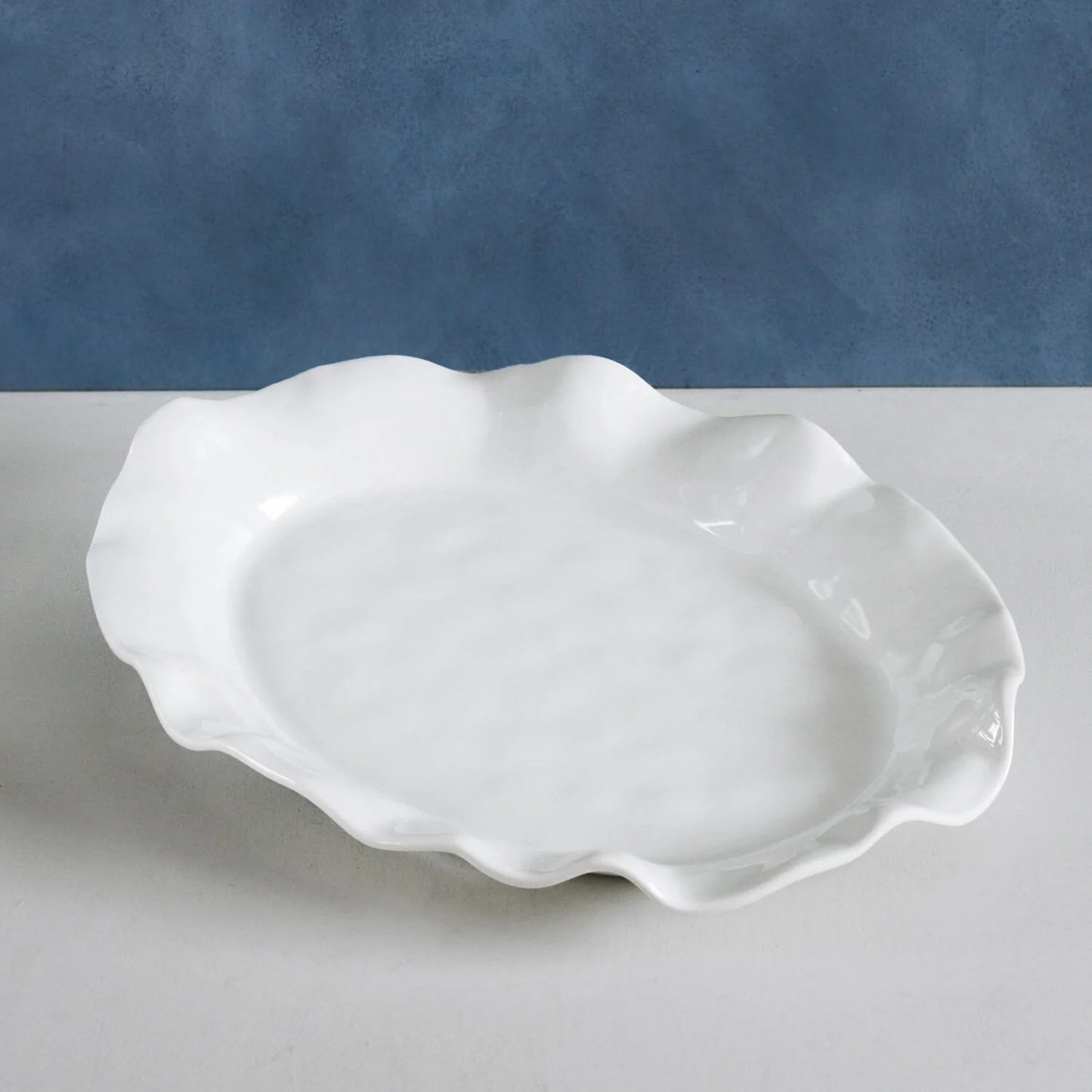 VIDA Havana Oval Platter-White