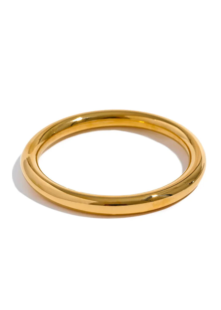 Ashley Bangle Bracelet Gold